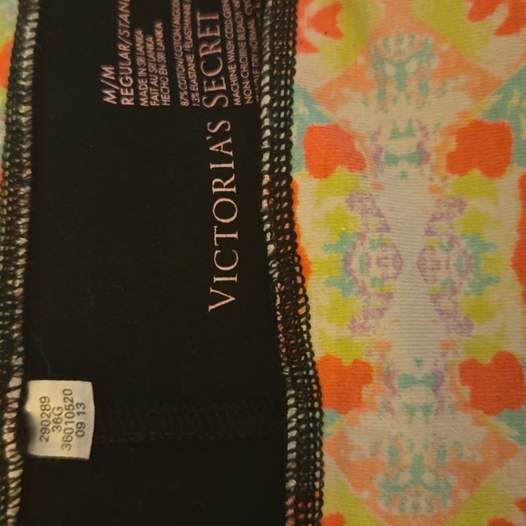 VICTORIA'S SECRET VINTAGE Y2K FOLD OVER YOGA PANTS - Picture 2 of 2